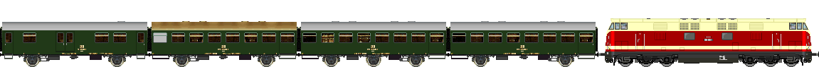 DR two and three axle Reko coaches Bage