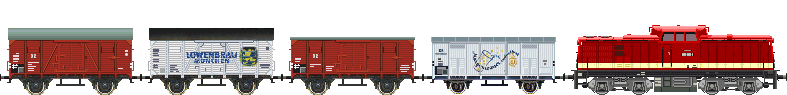 DR gedeckter Güterwagen G 02