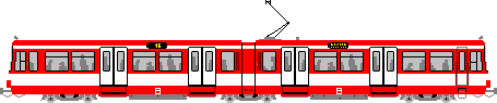 light rail vehicle type 